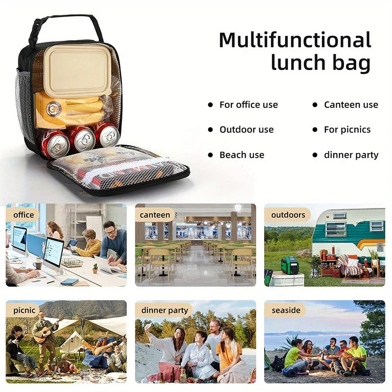 Insulated Lunch Bag – Large Waterproof Cooler Bag for Men & Women