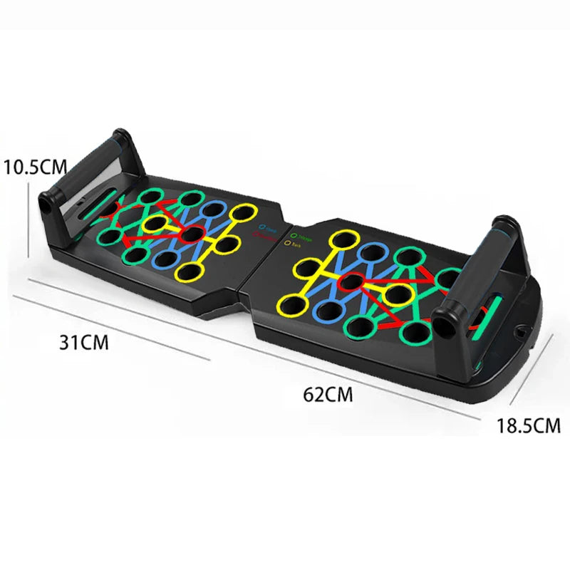 Push-Up Board Set – Foldable Multifunctional Fitness Equipment
